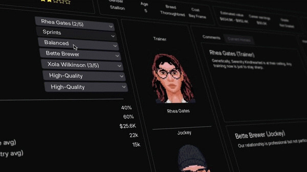 Превью трейлера игры Horse Racing Manager