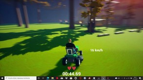 Превью трейлера игры Lawnmower game: Mortal Race