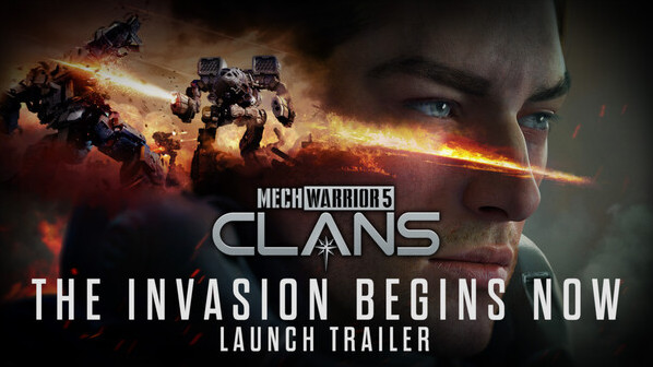 Превью трейлера игры MechWarrior 5: Clans