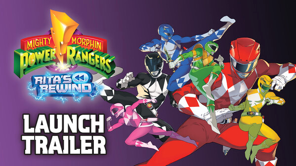Превью трейлера игры Mighty Morphin Power Rangers: Rita's Rewind
