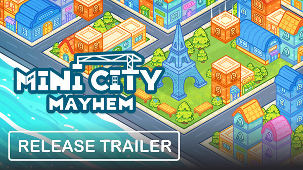 Превью трейлера игры Mini City: Mayhem