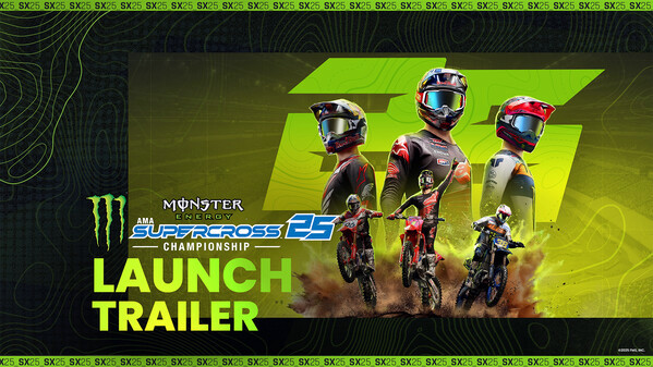 Превью трейлера игры Monster Energy Supercross 25 - The Official Video Game