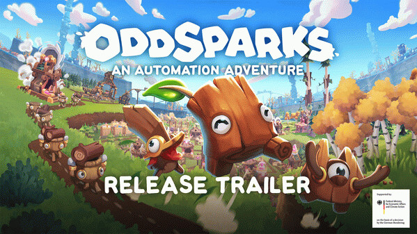 Превью трейлера игры Oddsparks: An Automation Adventure