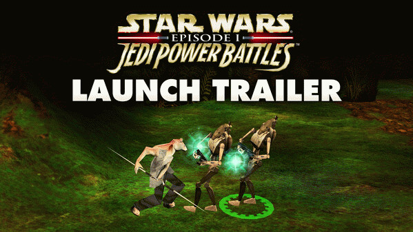 Превью трейлера игры Star Wars: Episode I: Jedi Power Battles
