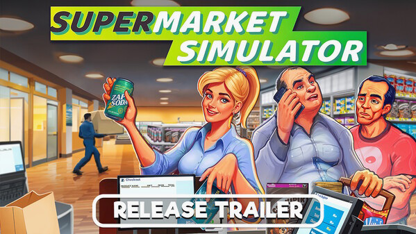 Превью трейлера игры Supermarket Simulator