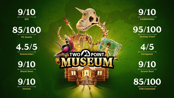 Превью трейлера игры Two Point Museum