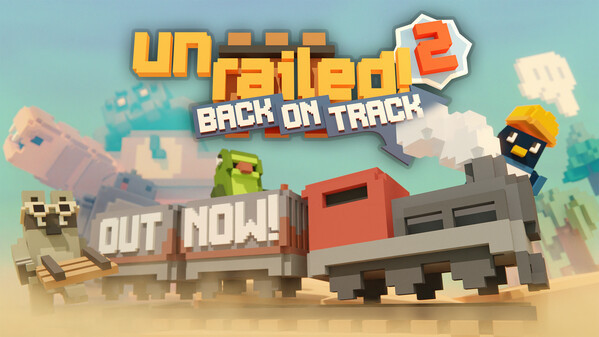 Превью трейлера игры Unrailed 2: Back on Track
